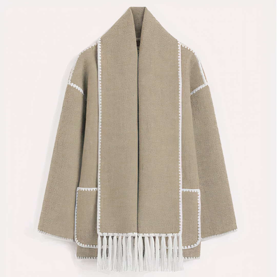 Drune | Damenjacke mit Schal