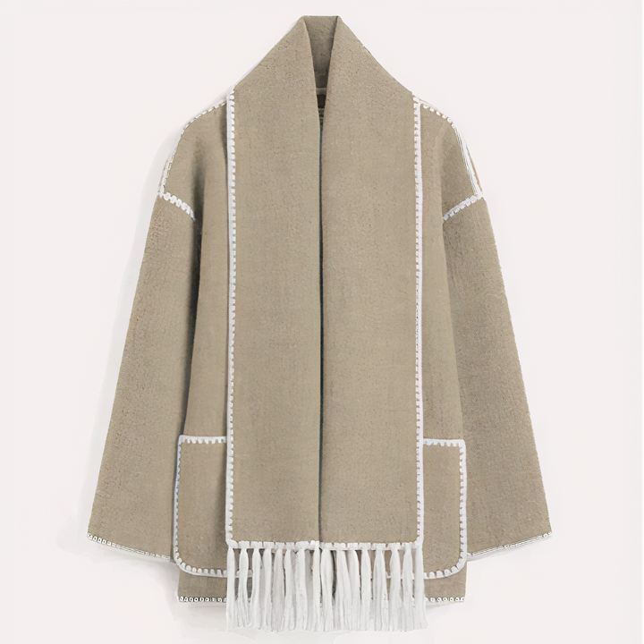 Drune | Damenjacke mit Schal
