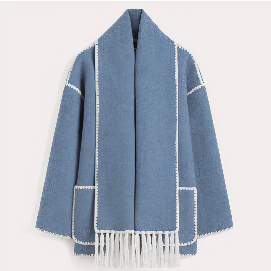 Drune | Damenjacke mit Schal