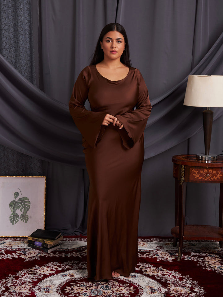 Drune | Leichte Maxikleid mit Romantischem Schnitt