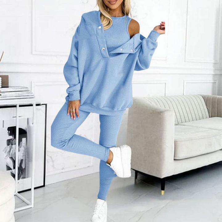 Drune | Stylisches Streetwear Satz [top, Jacke & Hose]