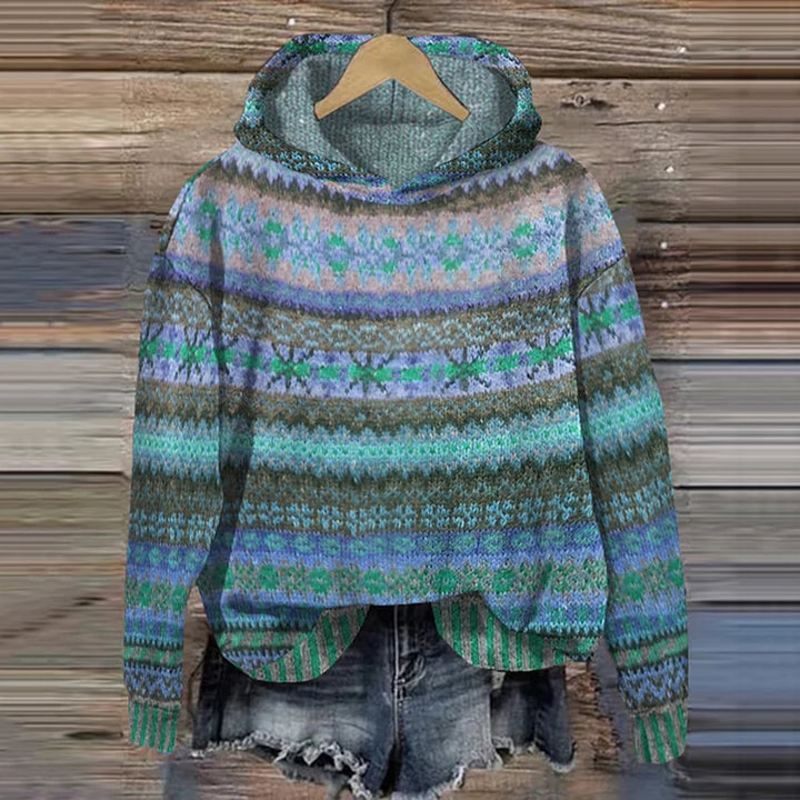 Drune | Ethnischer Kapuzenpulli