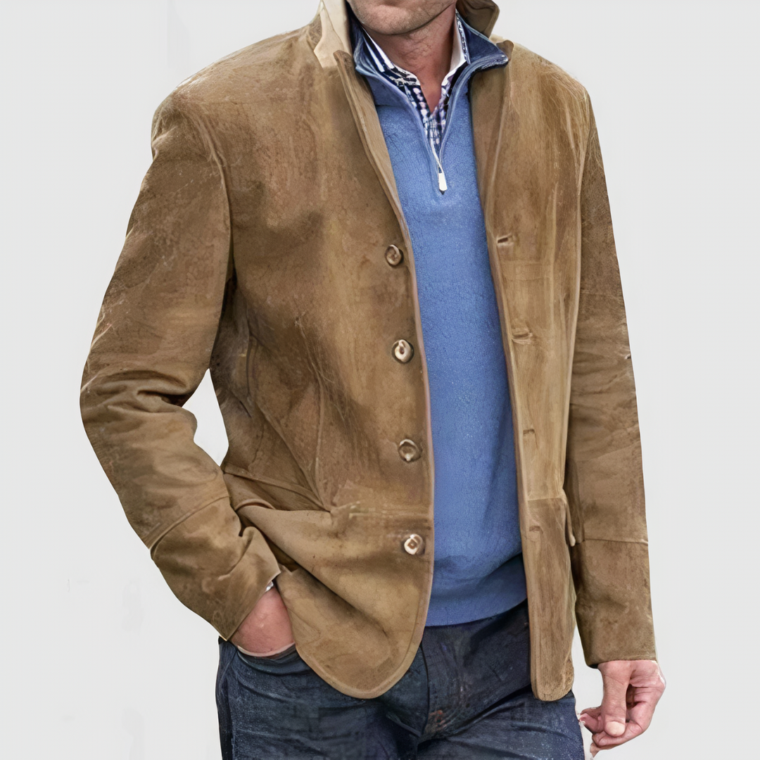Drune | Vintage Jacke mit Knöpfen