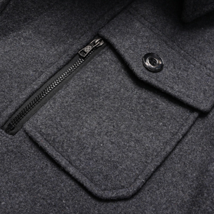 Drune | Wintermantel Elegant Zweiteilig - Stilvolle Business- und Freizeitjacke