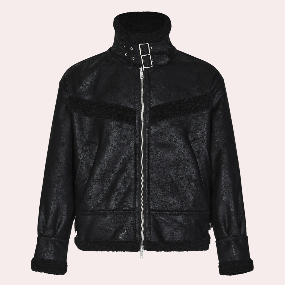 Drune | Herrenjacke in Schwarz und Braun