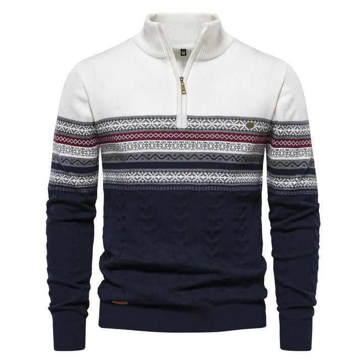 Drune | WARMER WINTERPULLOVER MIT REISSVERSCHLUSS