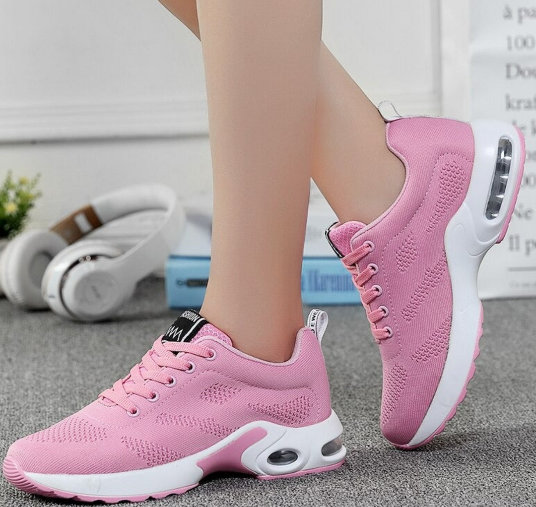 Drune - Orthopädische Leichte, atmungsaktive Sport-Sneaker für Damen | Sportlicher Casual-Running-Schuh mit Air-Cushion-Sohle