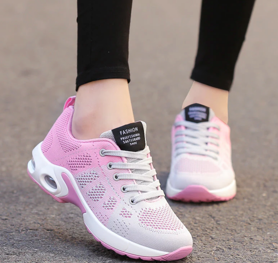 Drune - Orthopädische Leichte, atmungsaktive Sport-Sneaker für Damen | Sportlicher Casual-Running-Schuh mit Air-Cushion-Sohle