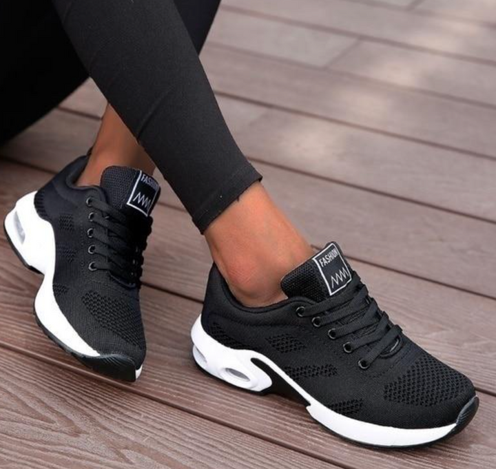 Drune | Orthopädische Leichte, Atmungsaktive Sport Sneaker Für Damen Sportlicher Lässig Running Schuh Mit Air Cushion Sohle