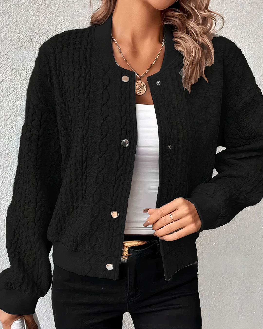 Drune | Dicke Strickjacke
