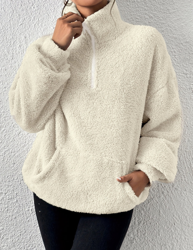 Drune | Warme Fleece Winterpullover Für Damen