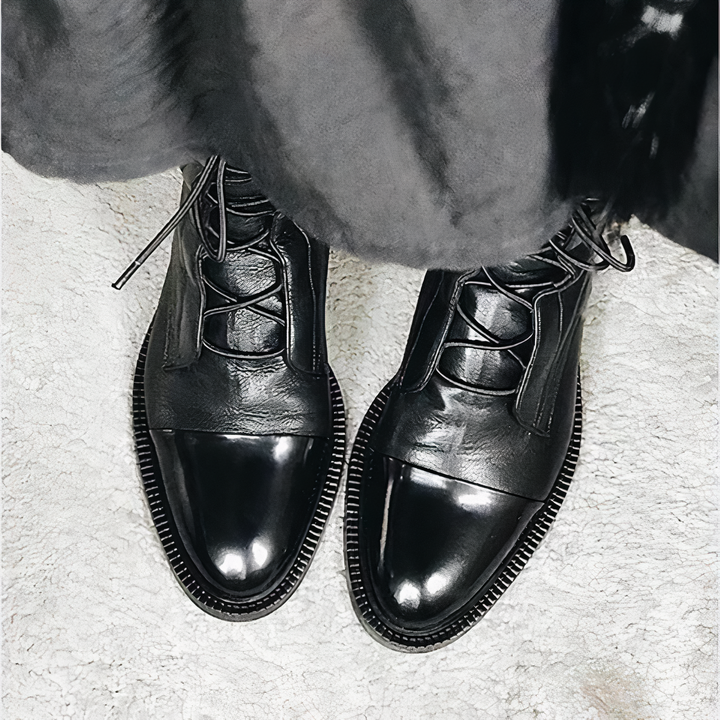Drune | Elegante Kniehohe Stiefel