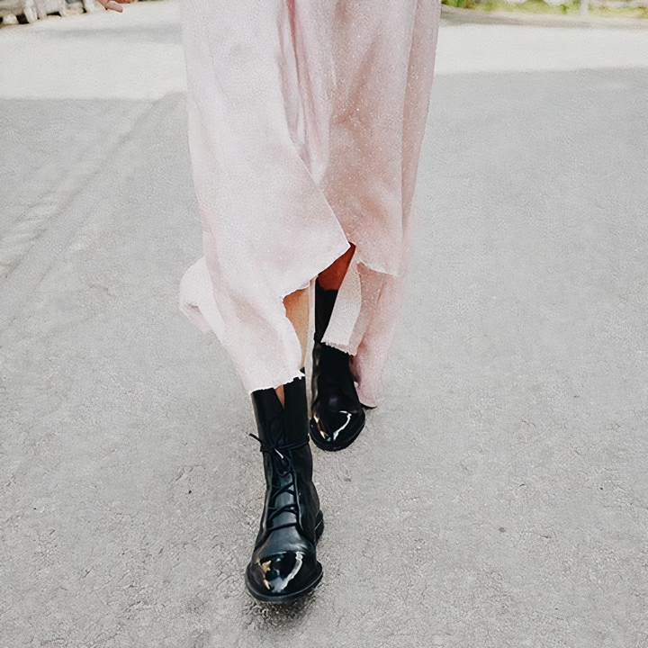 Drune | Elegante Kniehohe Stiefel