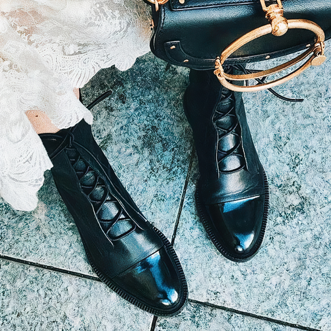 Drune | Elegante Kniehohe Stiefel