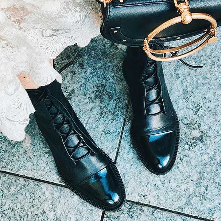 Drune | Elegante Kniehohe Stiefel