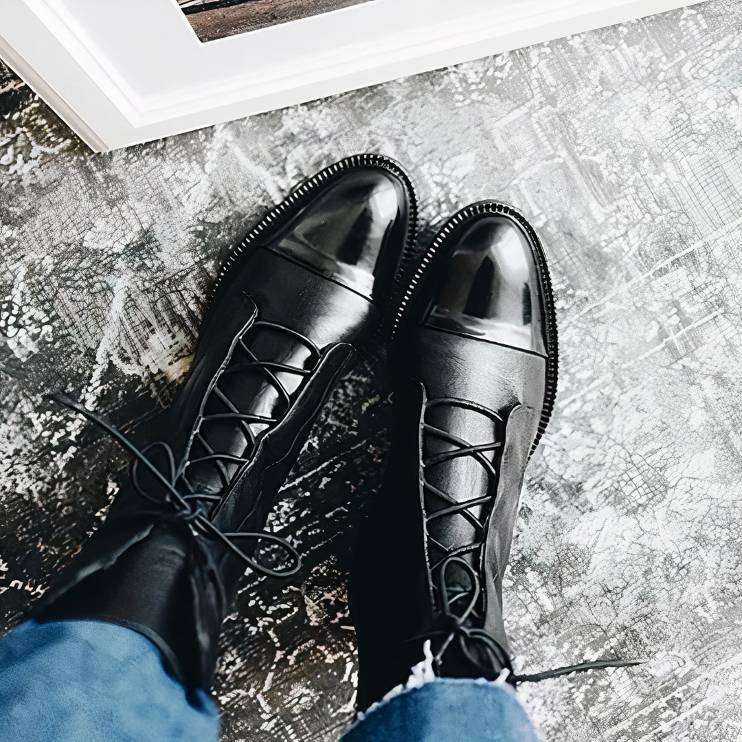 Drune | Elegante Kniehohe Stiefel