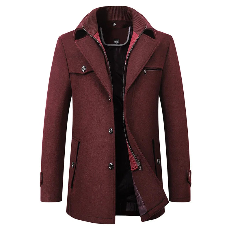 Drune | Stilvolle wasserdichte Winterjacke für Herren Konan