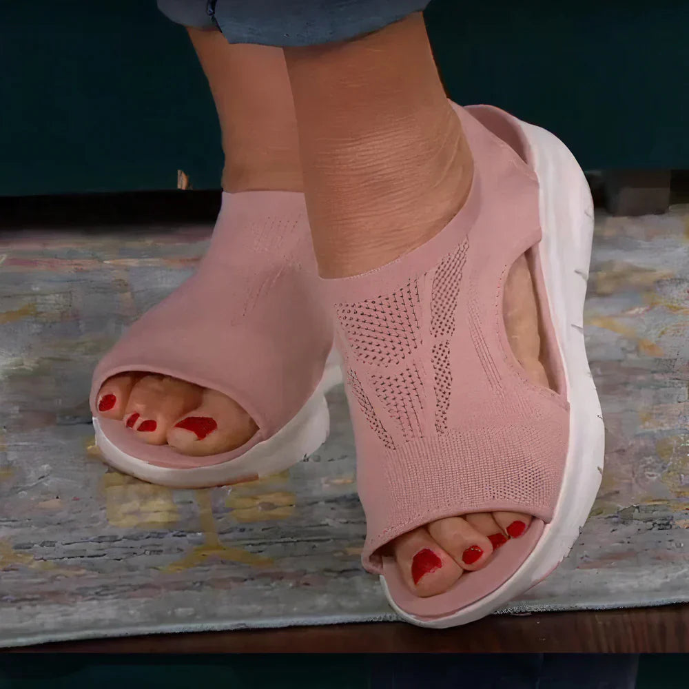 Drune | Orthopädische Damen Sandalen - Verstellbare Riemen