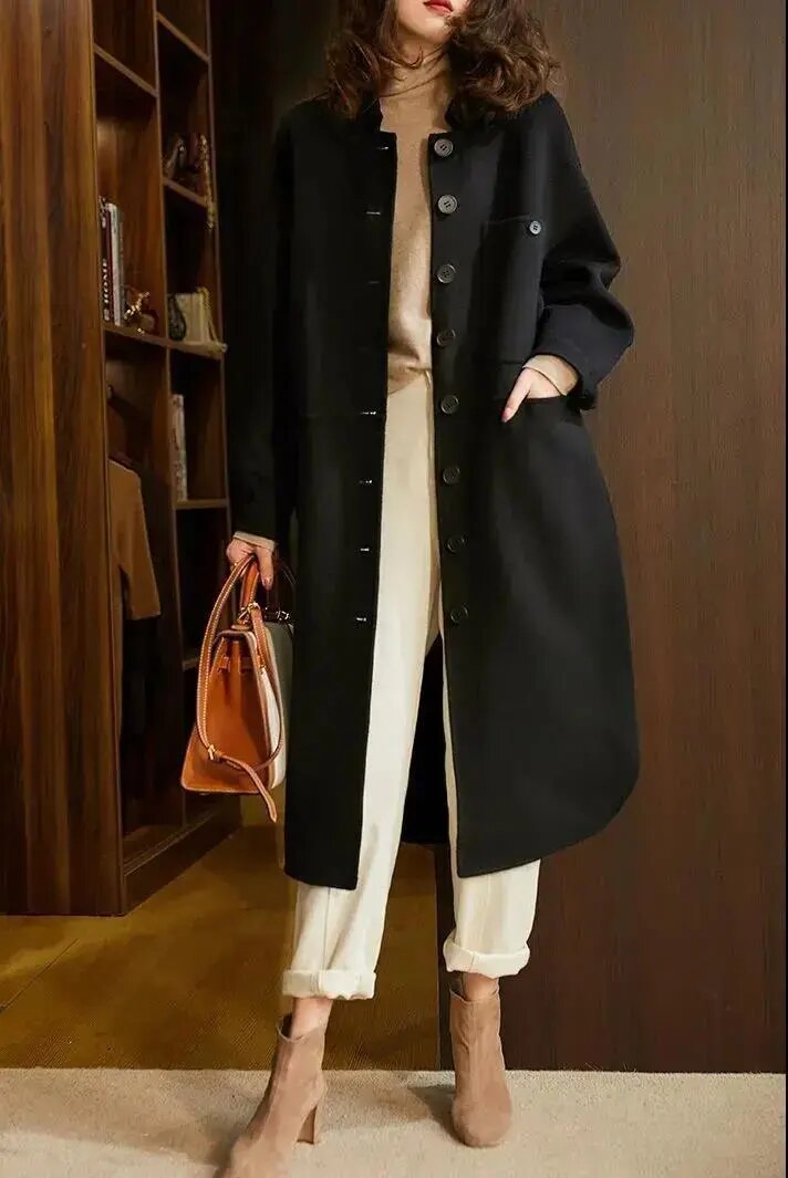 Drune | Eleganter winterlanger Mantel