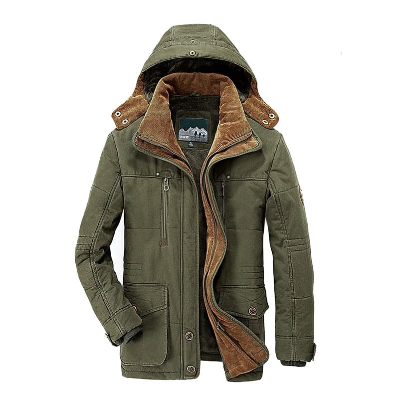 Drune | Winterjacke Mit Mehreren Taschen