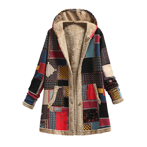 Drune | Hochwertige, warme Damenjacke aus Schafsfell