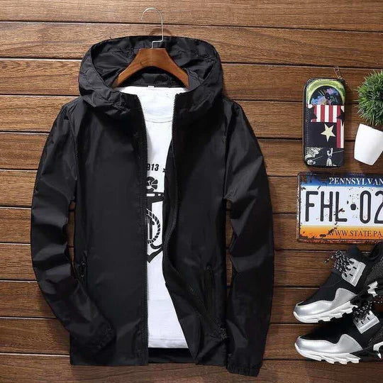 Drune | Elegante Jacke mit Kapuze für Herren