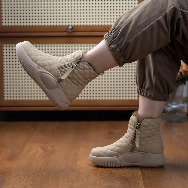Drune | Frauen Warm Dicksohlige Schneestiefel