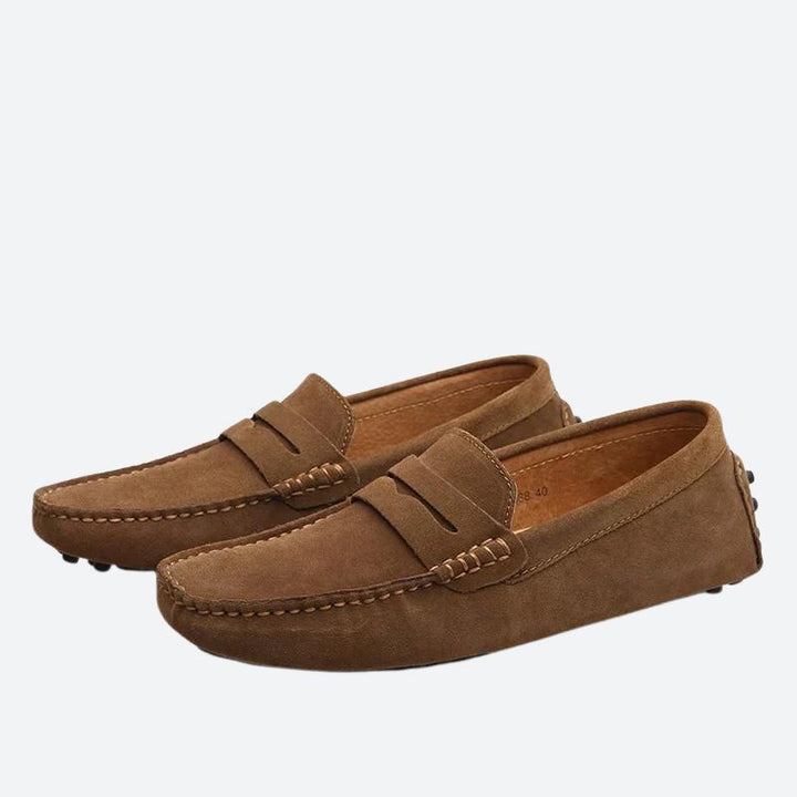 Drune | Italienische Wildleder Slipper