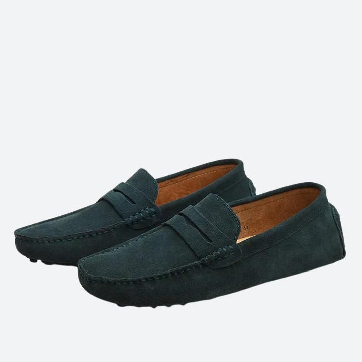 Drune | Italienische Wildleder Slipper