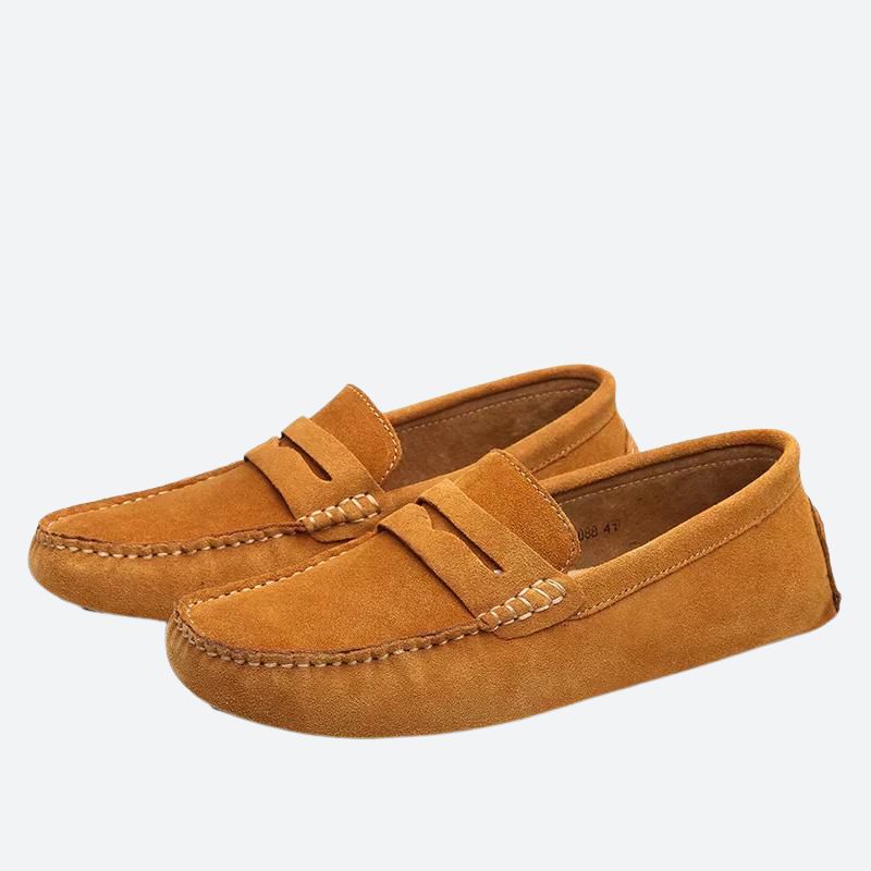 Drune | Italienische Wildleder Slipper