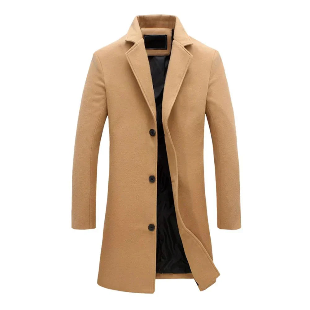 Drune | Herren Winterjacke mit Reverskragen