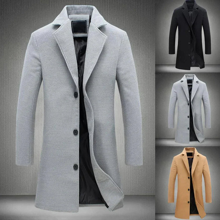 Drune | Herren Winterjacke mit Reverskragen