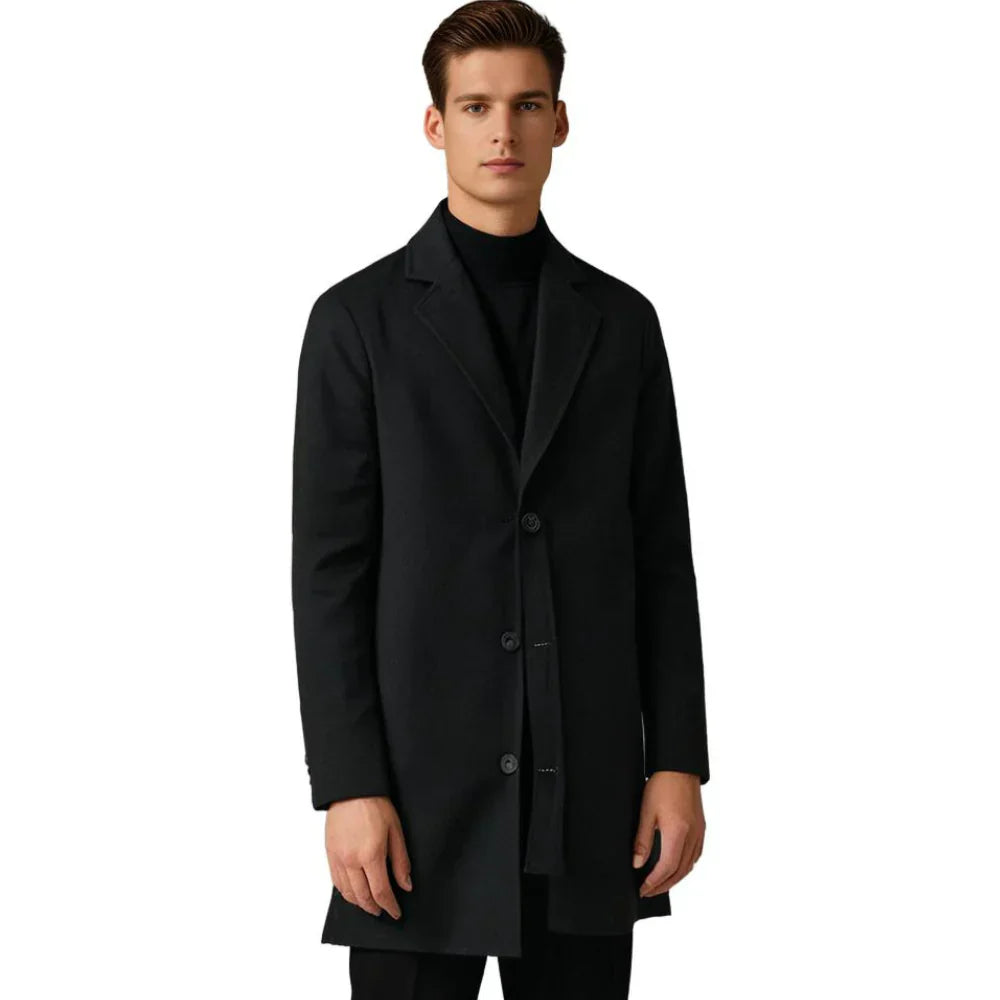 Drune | Herren Winterjacke mit Reverskragen