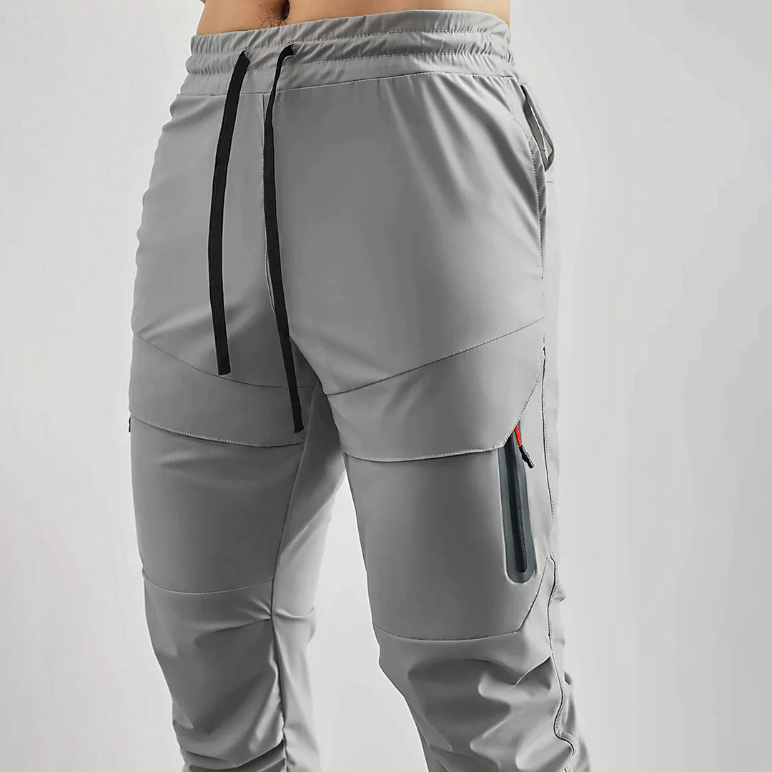 Drune | Jogginghose mit Cargo-Taschen - Sportliche Trainingshose Slim Fit für Alltag & Fitness