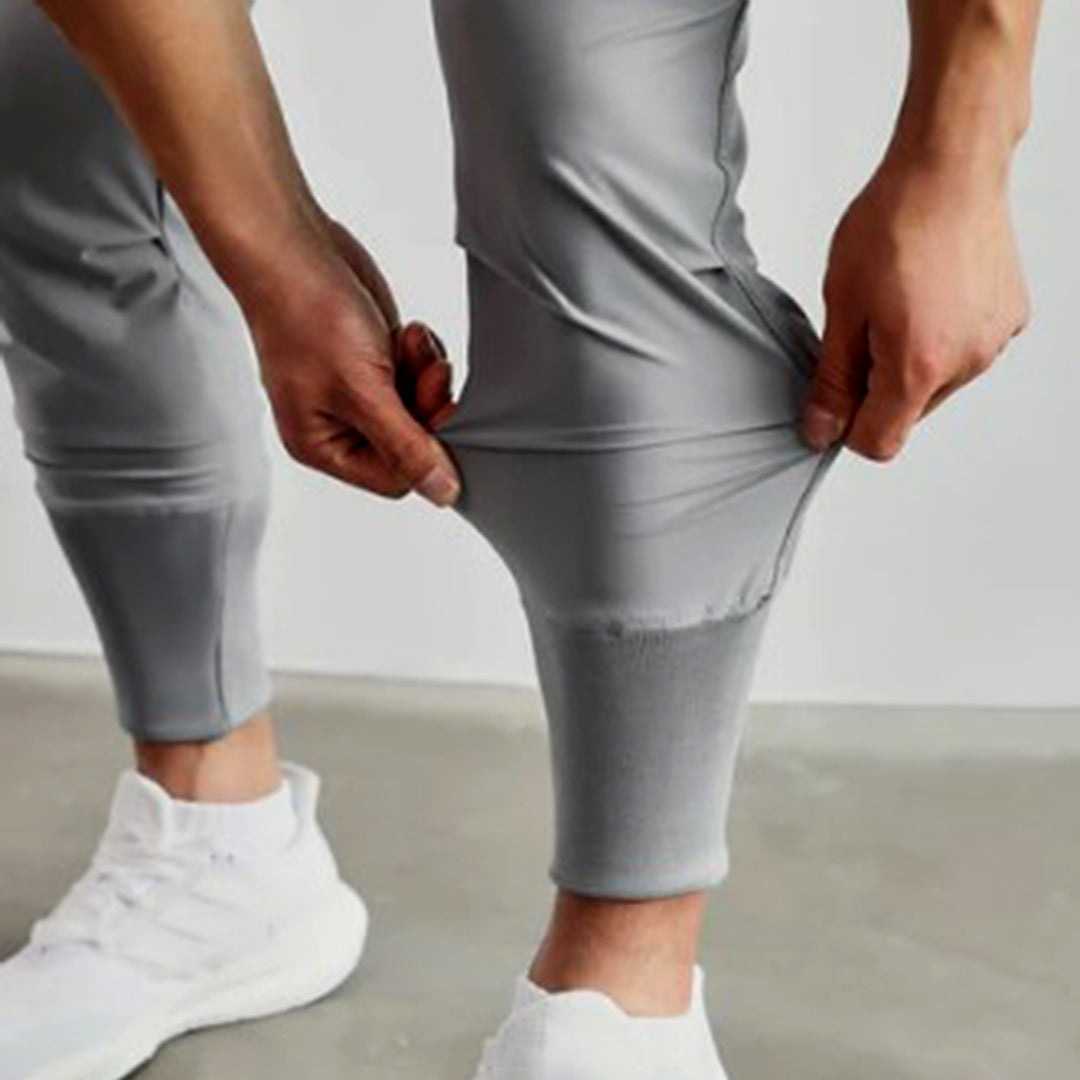 Drune | Jogginghose mit Cargo-Taschen - Sportliche Trainingshose Slim Fit für Alltag & Fitness
