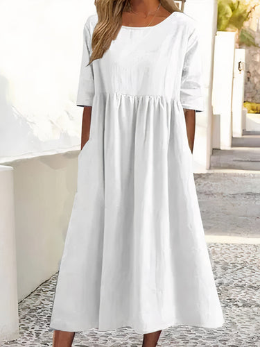 Drune - Vintage Halbarmkleid