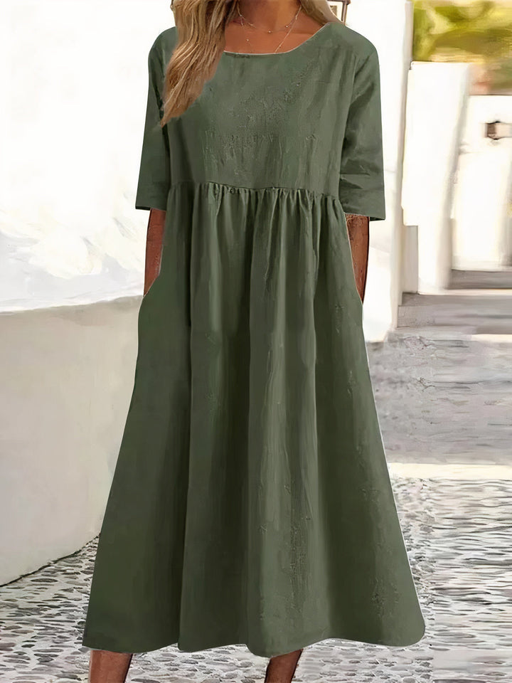 Drune - Vintage Halbarmkleid