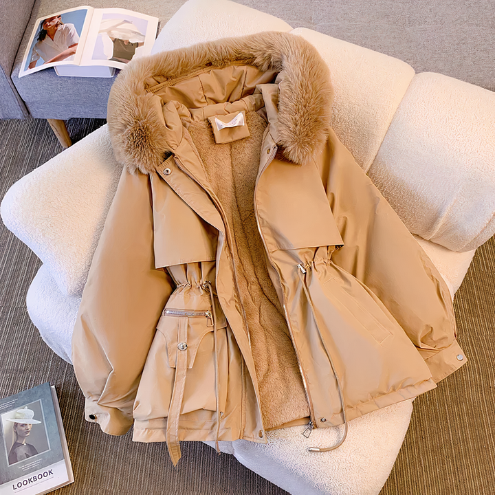 Drune | Winterjacke mit Pelzmütze