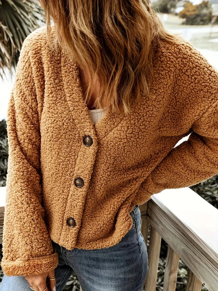 Drune | Weiche und bequeme Sherpa-Jacke für Frauen
