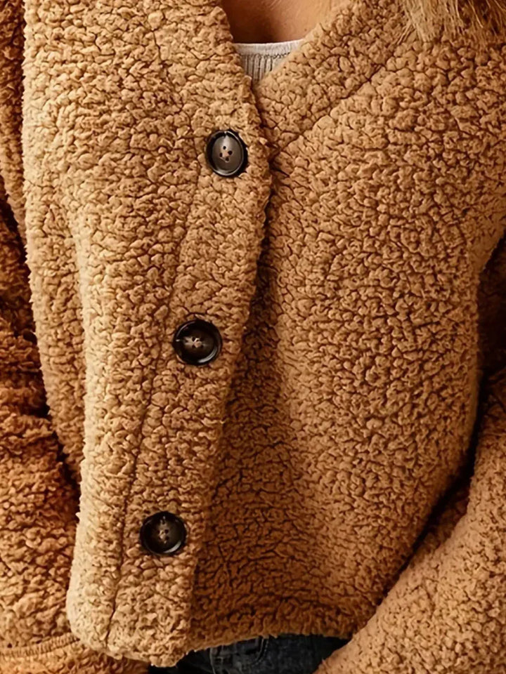 Drune | Weiche und bequeme Sherpa-Jacke für Frauen