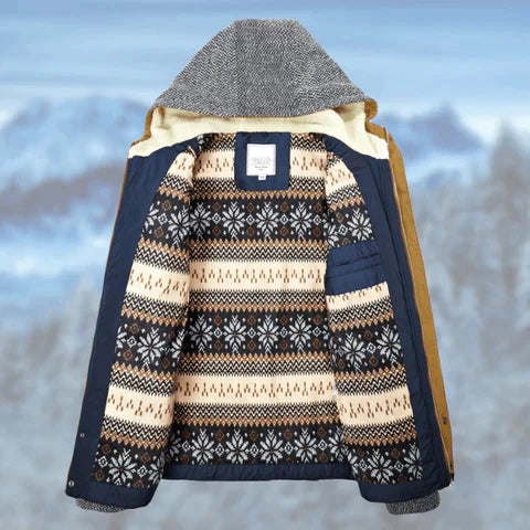 Drune | Warme Winterjacke mit weichem Futter