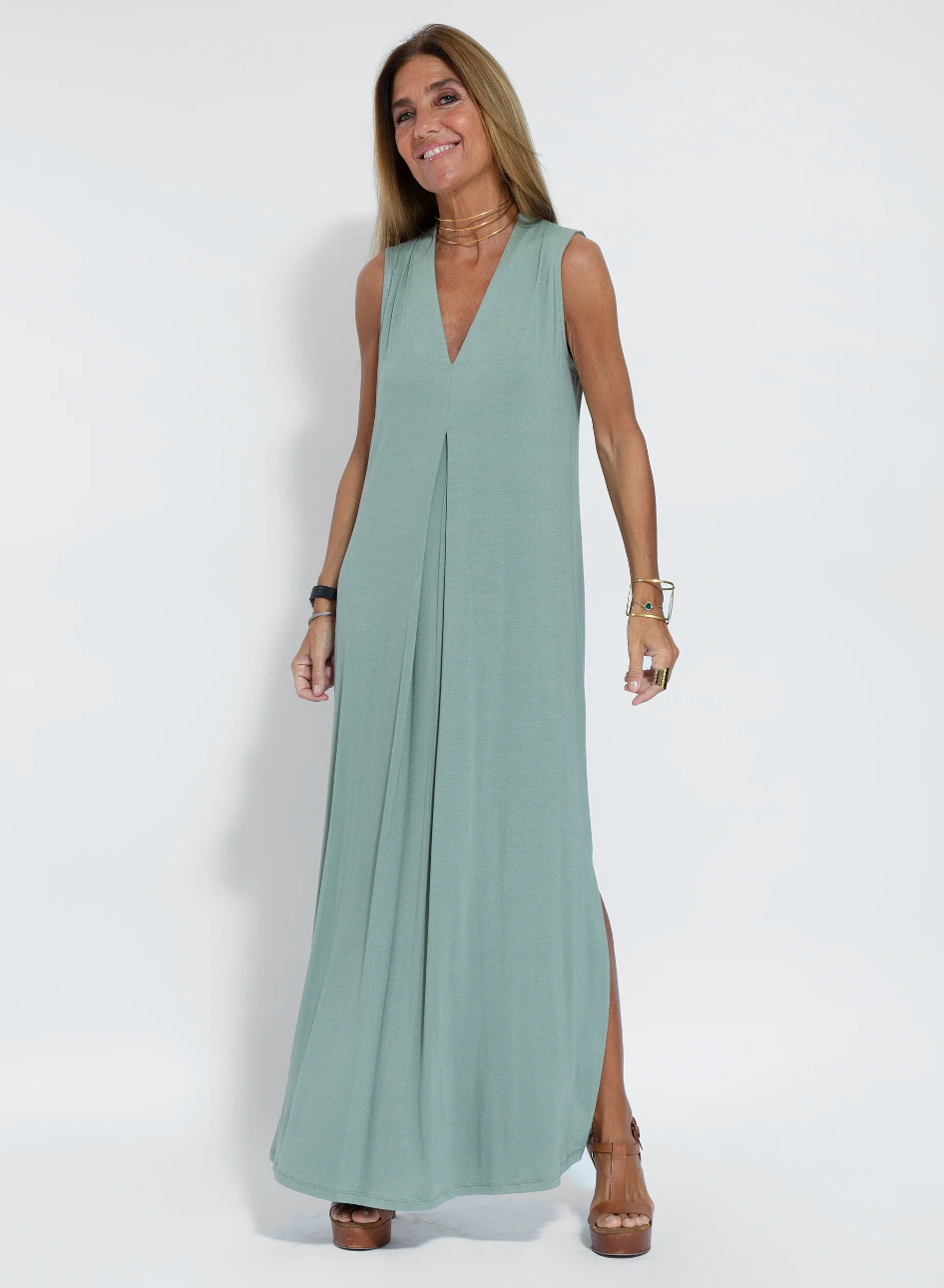 Drune | Elegantes & Bequemes Damenkleid mit Weste