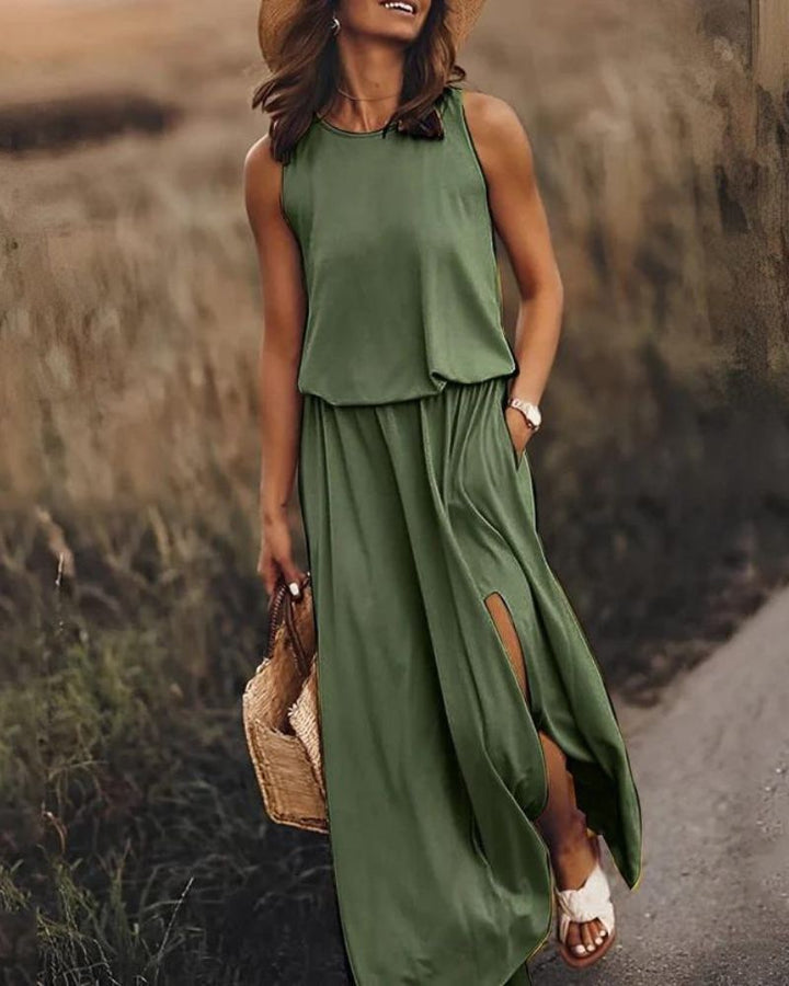 Drune | Elegante Farbenfrohe Kleid
