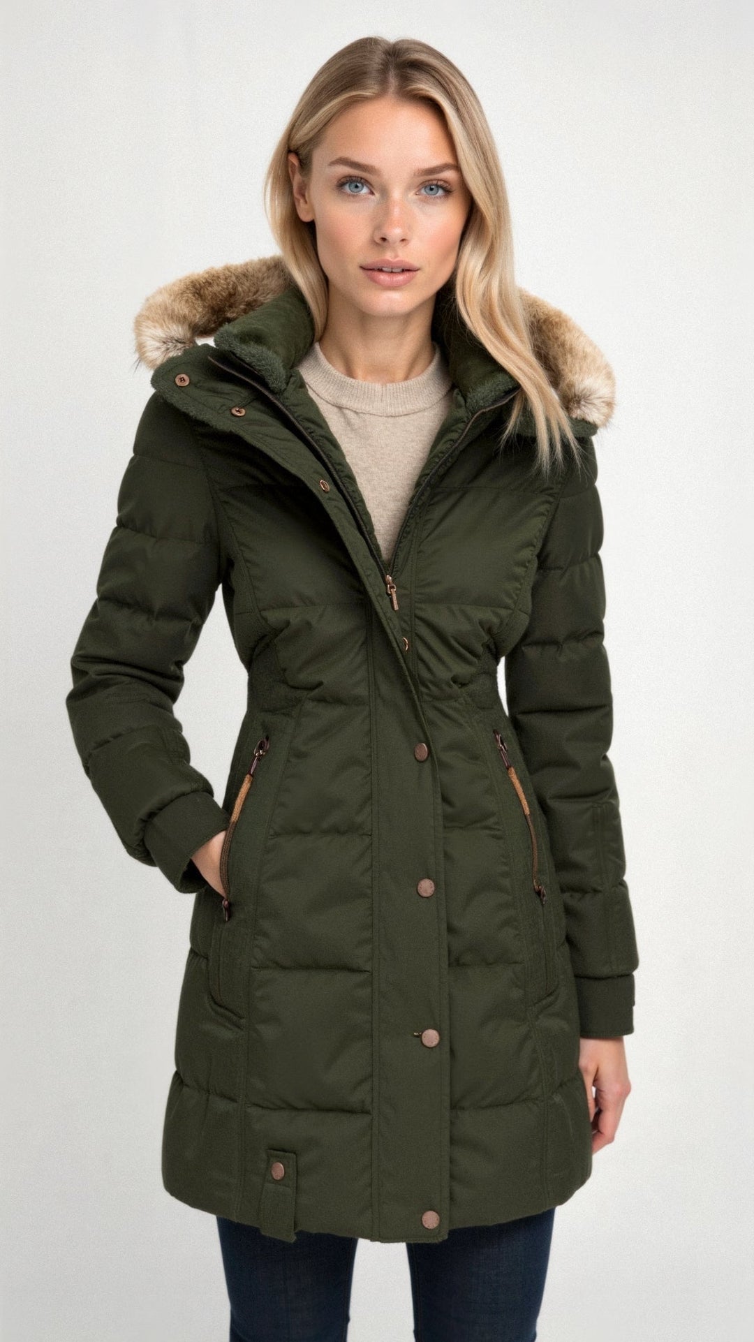 Drune | Warmer Pufferjacke