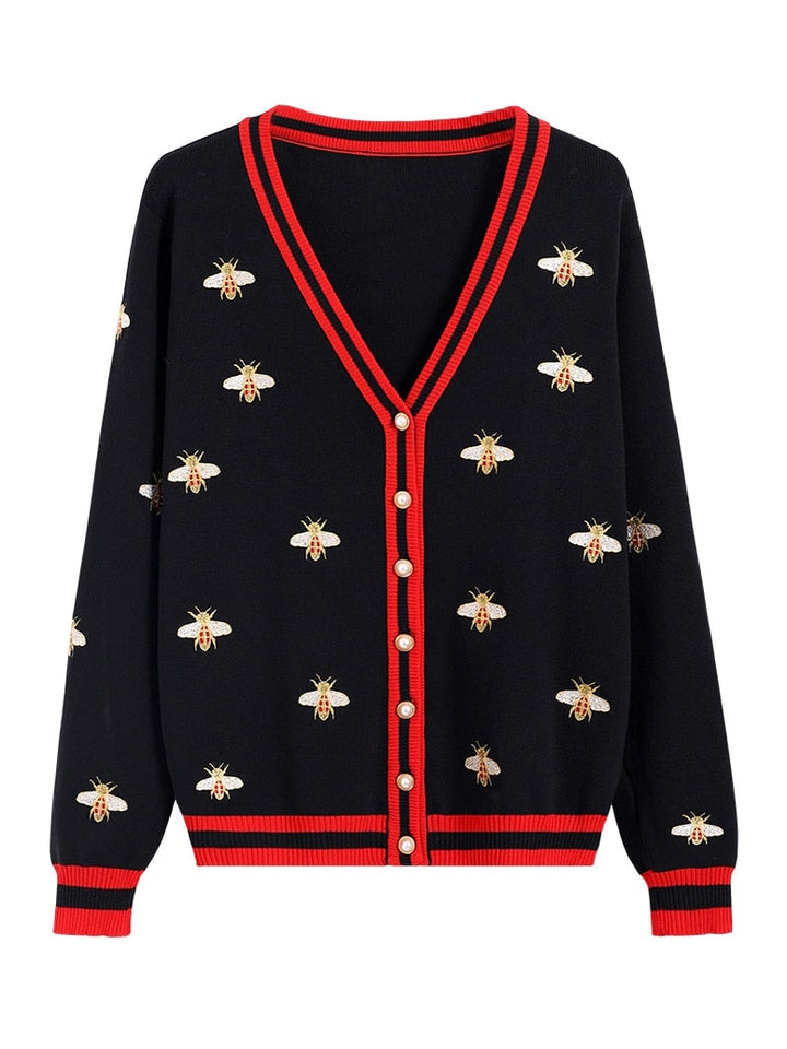 Drune | Vliegende Regels Cardigan