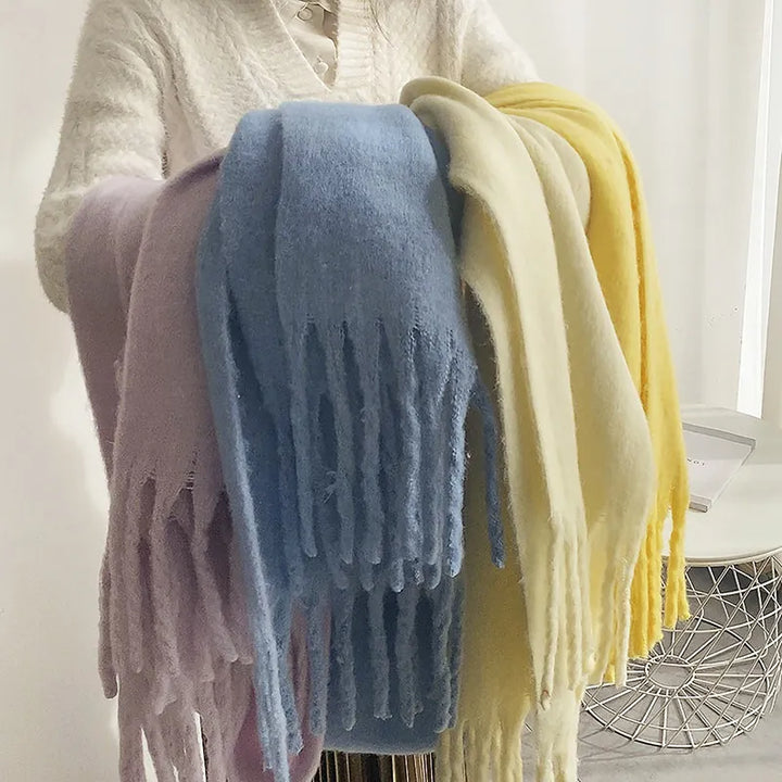 Drune | Warme Pastell Schal Kollektion