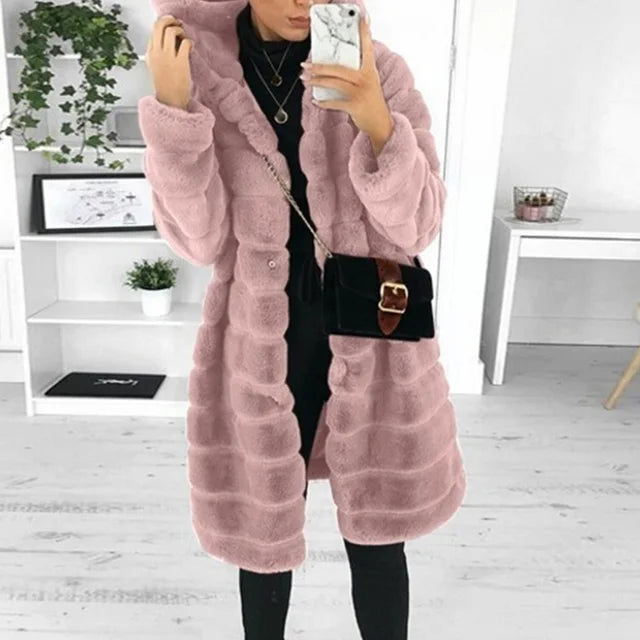 Drune | Elegante Winterjacke mit Kapuze