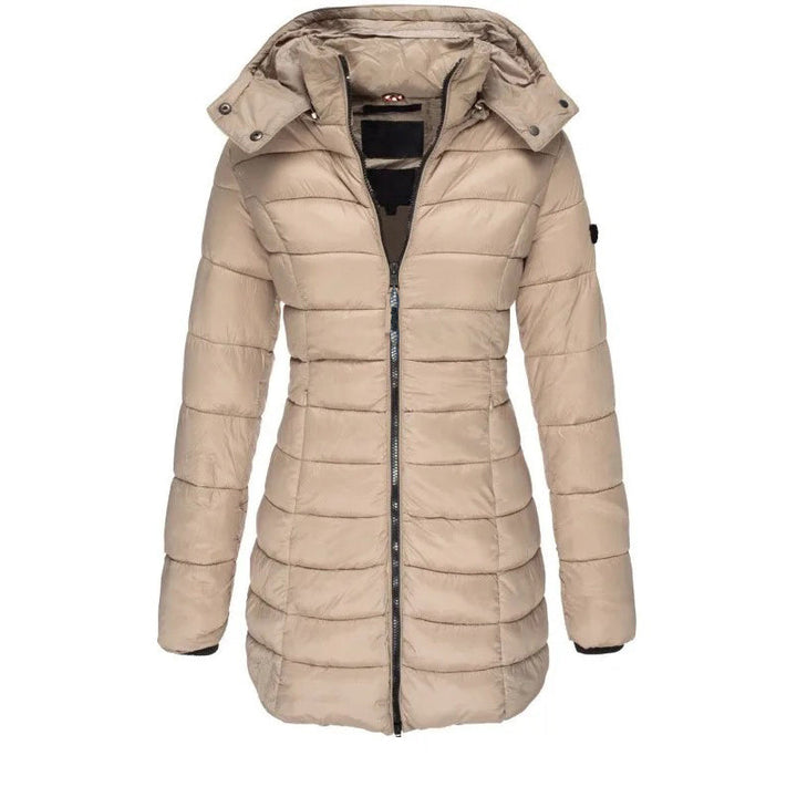 Drune | Steppjacke mit Kapuze und Schmalem Schnitt