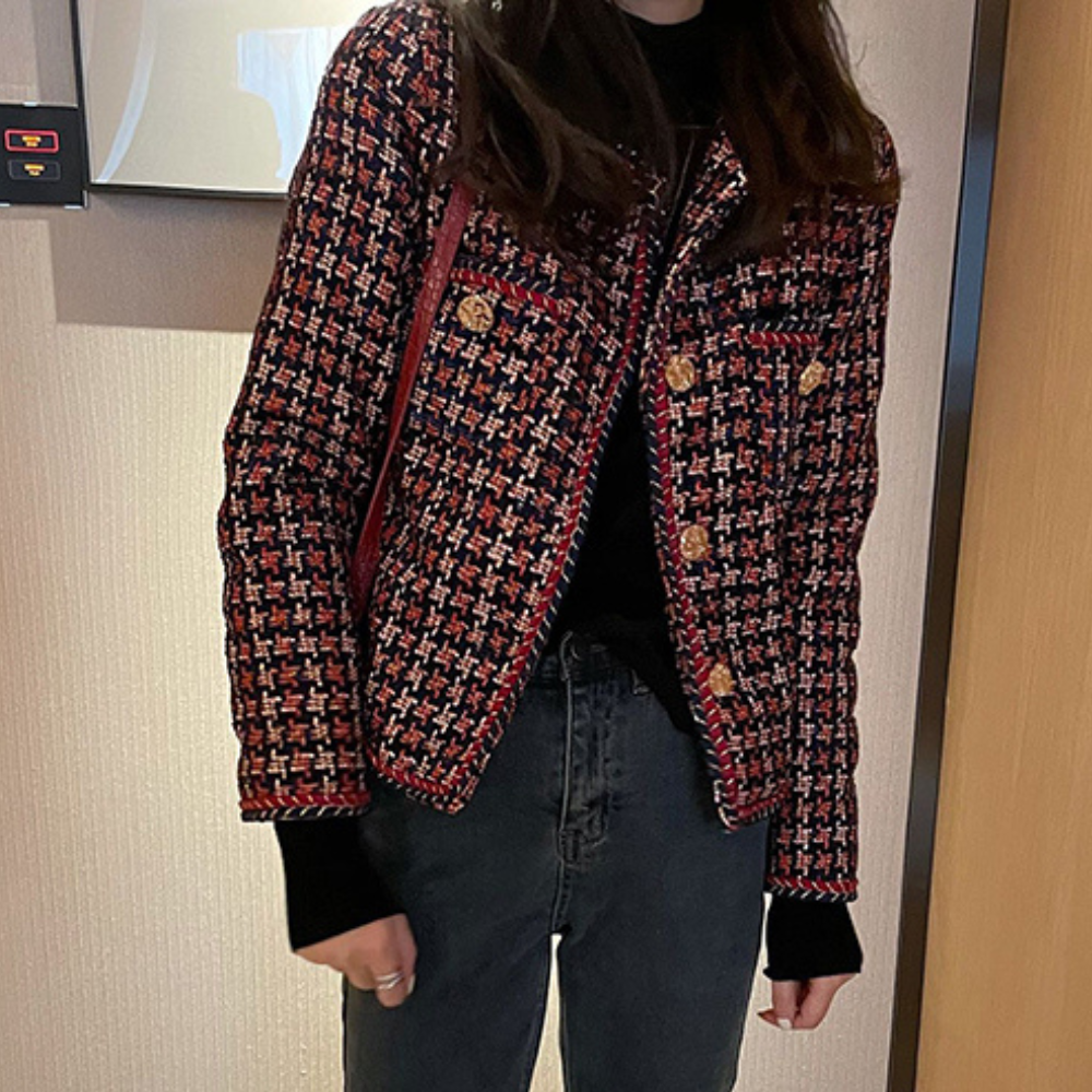 Drune | Elegante Kurze Jacke Für Frauen