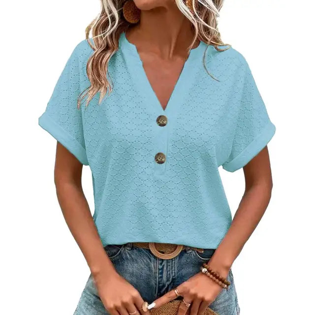 Drune | Damen V-Ausschnitt Top